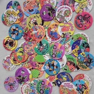 1990s Slammer Jammer Pogs